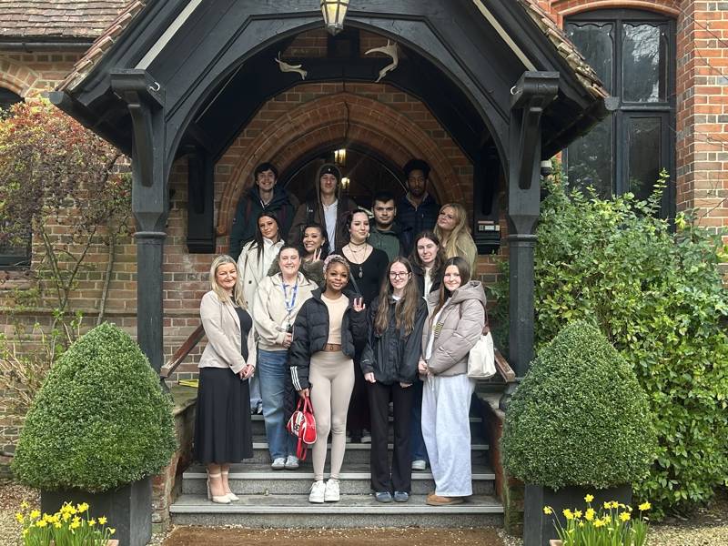 Travel and Tourism students visit Careys Manor, New Forest