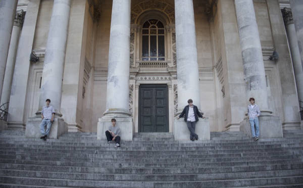 COAST on Portsmouth Guildhall steps.