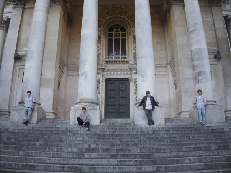 COAST on Portsmouth Guildhall steps.