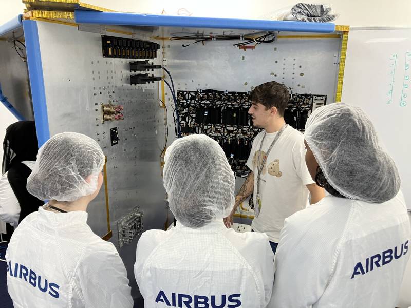 An Airbus employee talks about his job.