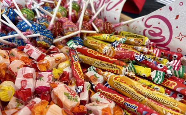 A selection of continental sweets as part of celebrations for the European Day of Languages